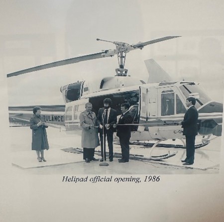 Helicopter Pad Opening